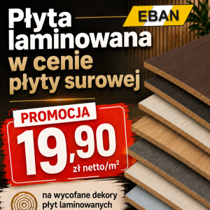 eban płyty laminowane wyprzedaż woodeco