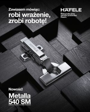 Zawias Metalla 540 SM
