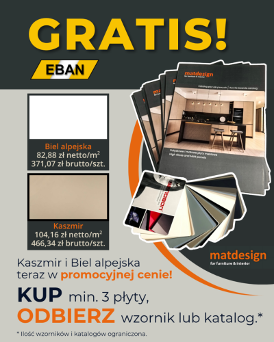 EBAN - promocja na płyty akrylowe