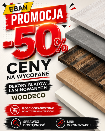 eban blaty laminowane wyprzedaż woodeco