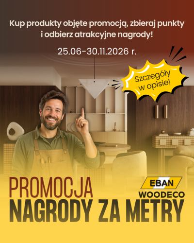 EBAN Woodeco promocja nagrody za metry